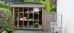 Tuinhuis herstellen + afwerking - Reno-Vlero
