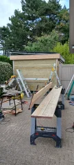 Tuinhuis herstellen + afwerking - Reno-Vlero